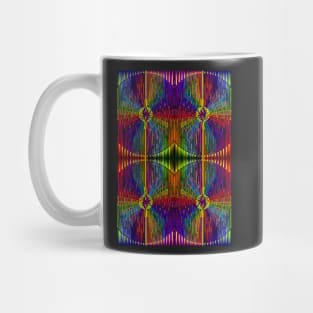 Psychedelic Abstract colourful work 260 Mug